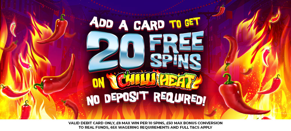 Free spins no deposit add card details